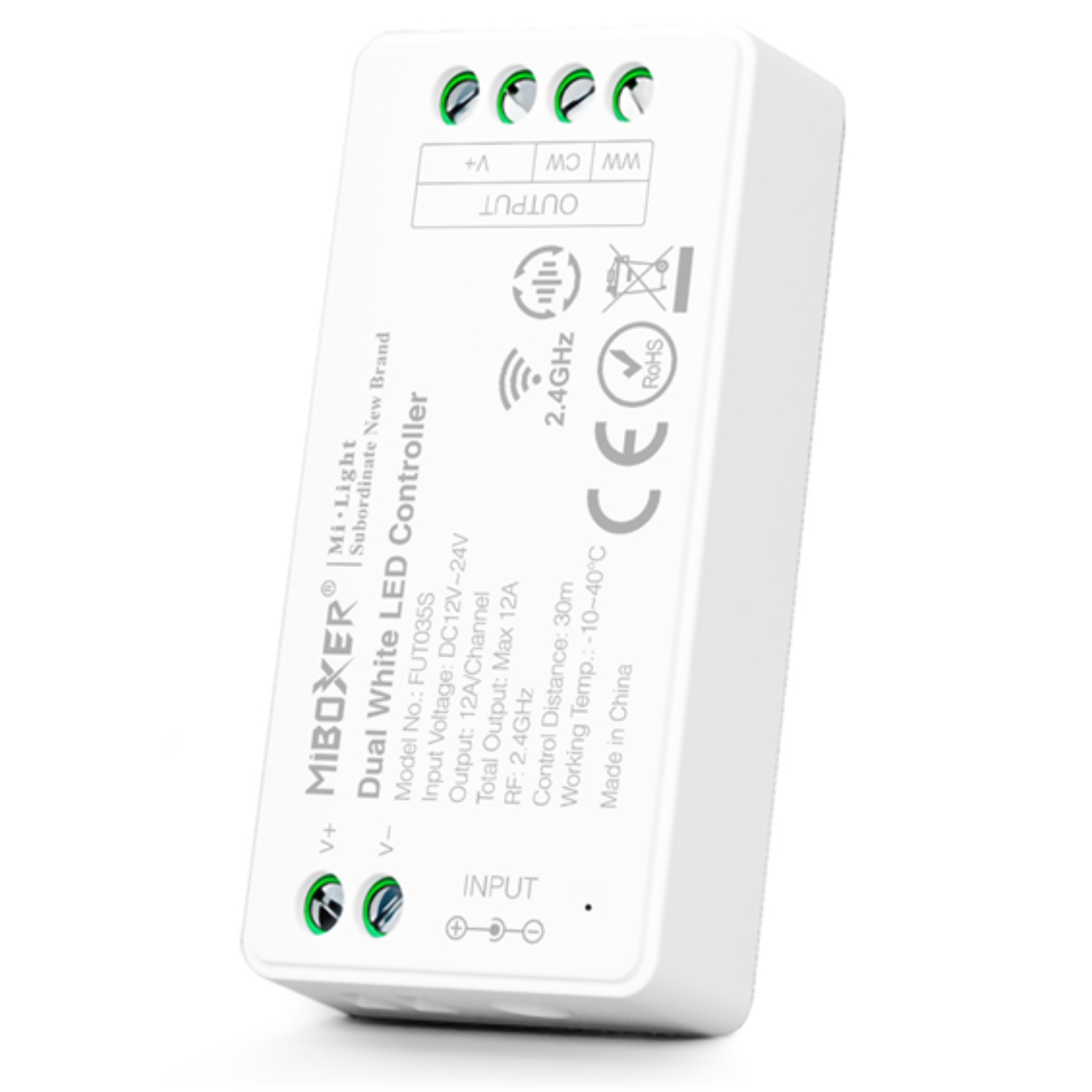 Controler led dual alb alb 2,4 GHz FUT035S Controler led dual alb alb 2,4 GHz FUT035S