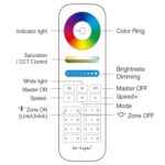 Telecomanda MiBoxer touch, FUT089 2,4GHz RGB+CCT, 8 zone